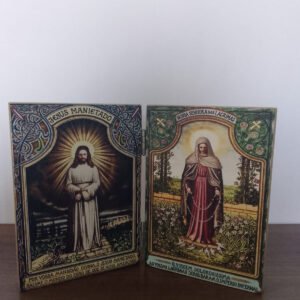 Díptico Jesus Manietado e N.S. das Lagrimas