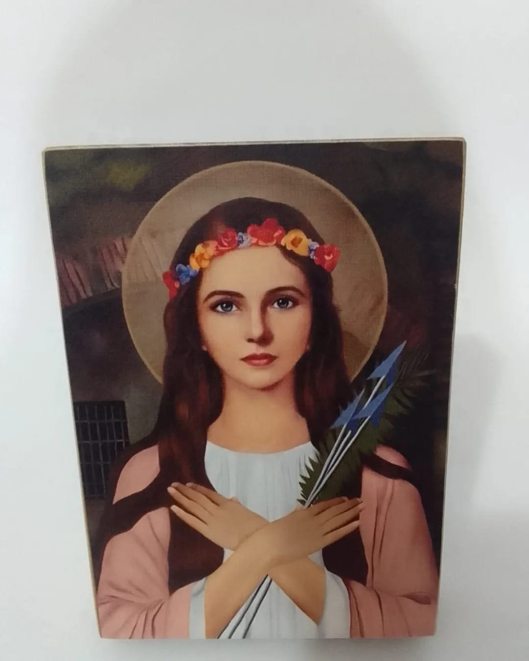 Mini ícone Santa Filomena